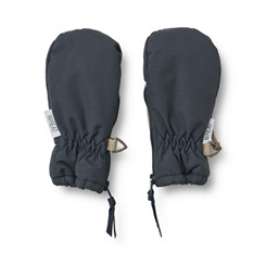 Wheat Mittens tech m/zipper  - Dark blue